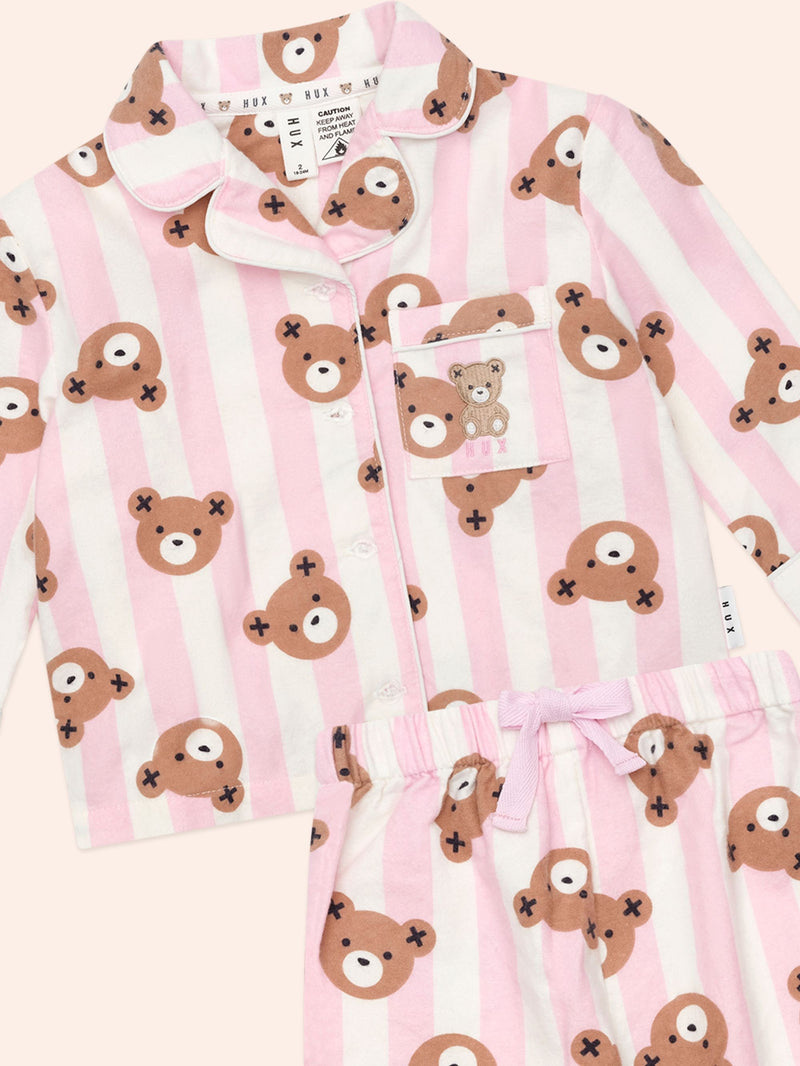 ROSE CLASSIC HUX STRIPE SLEEP SET