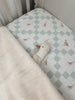 Goosey Gander Fur Lined Cot Blanket