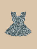 Floral Pine Bib Dress