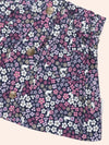 MIDNIGHT FLOWER GARDEN CORD SKIRT