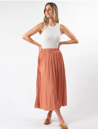 Everyday Skirt- Vintage Rose