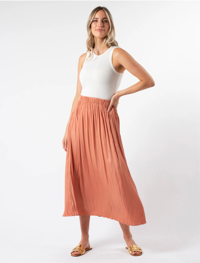 Everyday Skirt- Vintage Rose