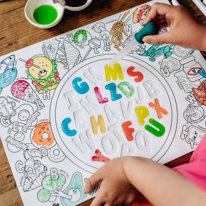 Sensory Mat- Alphabet Soup