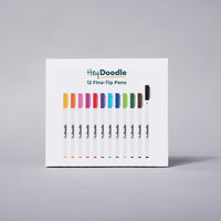 Fine-Tip Markers (12 Pack)