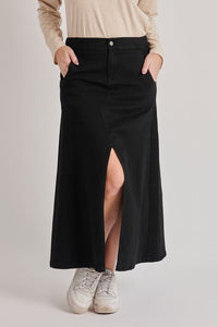 Front Split Maxi Skirt