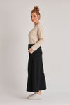 Front Split Maxi Skirt