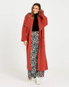 Jacinta Cable Knit Jumper - Rosewood
