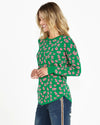 Sophie Knit Jumper - Cheetah Print