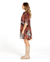 Sindi Shirt Dress - Leopard Mix Print
