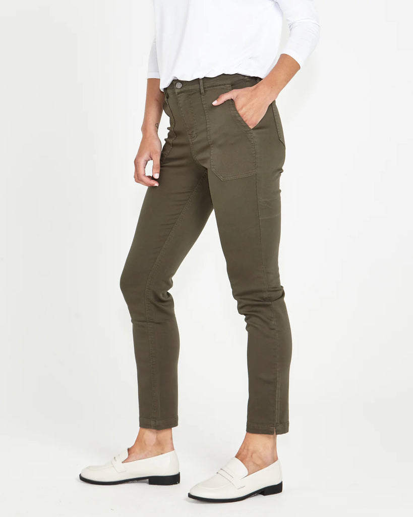 Roxette Stretch Chino Jogger - Khaki