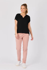 Gathered Back Tee