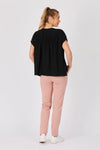 Gathered Back Tee