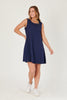 Roxanne Swing Dress- Navy