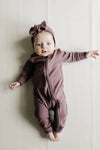 Pima Cotton Frankie Zip Onepiece - Twilight