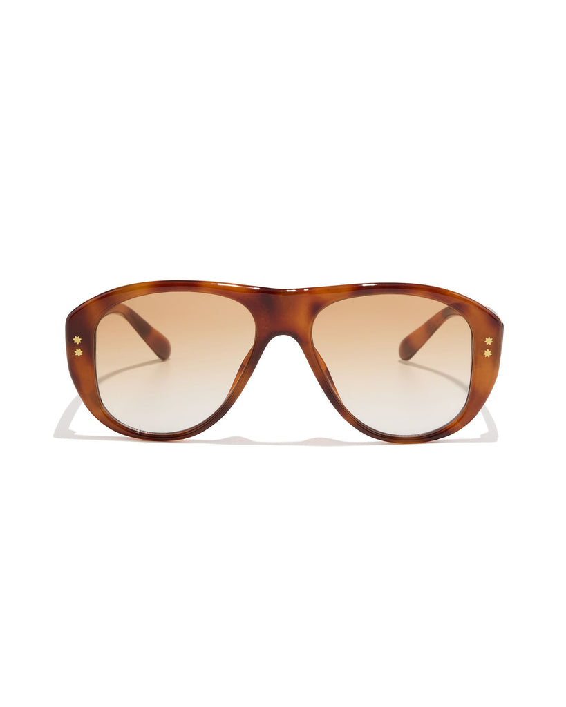 Austin Sunglasses - Maple tortoiseshell/amber