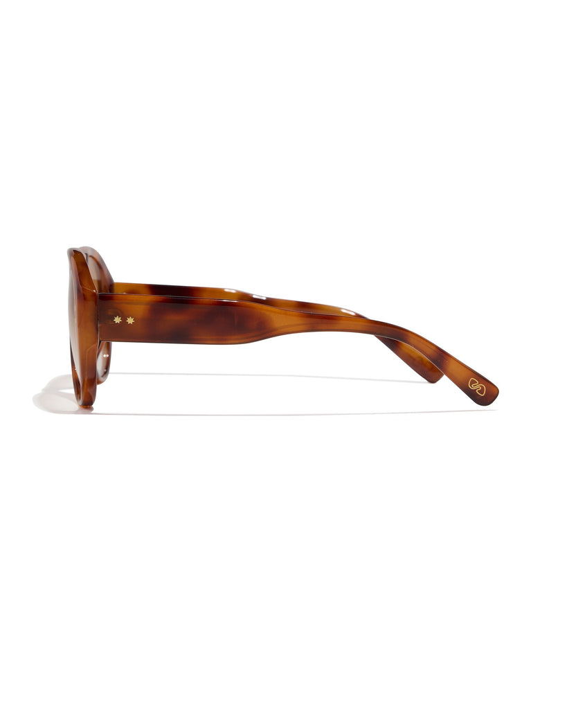 Austin Sunglasses - Maple tortoiseshell/amber