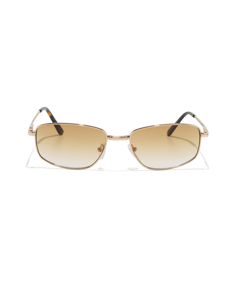 Lee Sunglasses-polished gold / amber