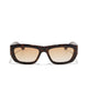 Spence Sunglasses- havana tortoiseshell / amber