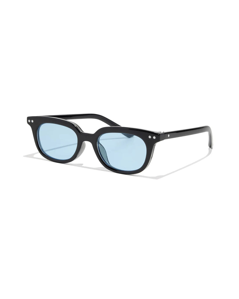 Bates Sunglasses- elysium double black / aqua