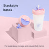 Little Stackers Weighted Straw Sippy Cup Two Pack