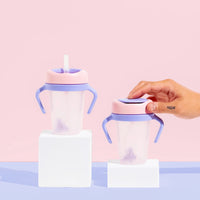 Little Stackers Weighted Straw Sippy Cup Two Pack