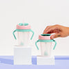 Little Stackers Weighted Straw Sippy Cup Two Pack
