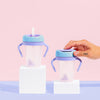 Little Stackers Weighted Straw Sippy Cup Two Pack
