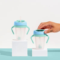 Little Stackers Weighted Straw Sippy Cup Two Pack