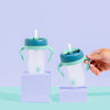 Little Stackers Weighted Straw Sippy Cup Two Pack