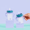 Little Stackers Weighted Straw Sippy Cup Two Pack