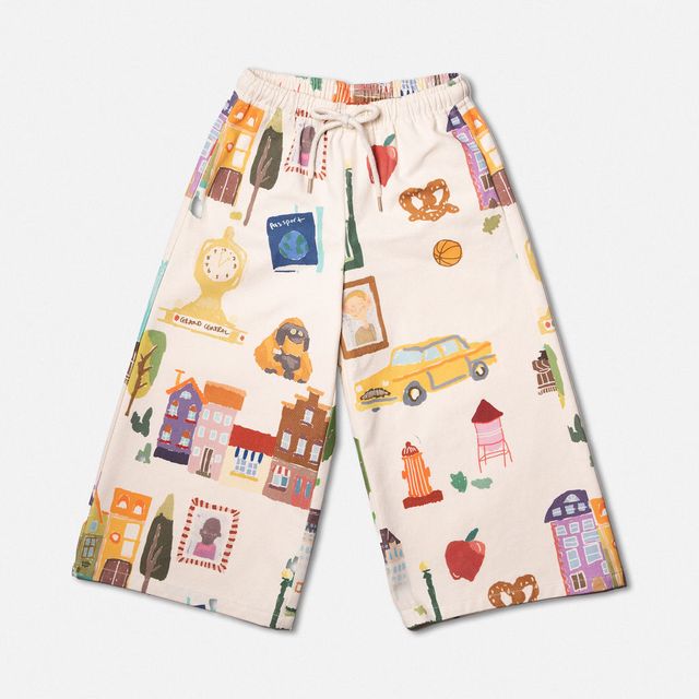Wide Leg Pants Maurice Goes to NY