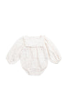 Organic Cotton Muslin Frances Playsuit - Pauline Pink