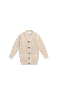 Siena Cardigan - Oatmeal Marle