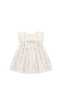 Organic Cotton Muslin Tiana Dress - Emelia Pink