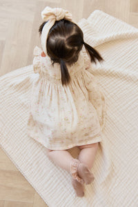 Organic Cotton Muslin Tiana Dress - Emelia Pink