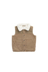 Spencer Vest - Brioche/Pecan