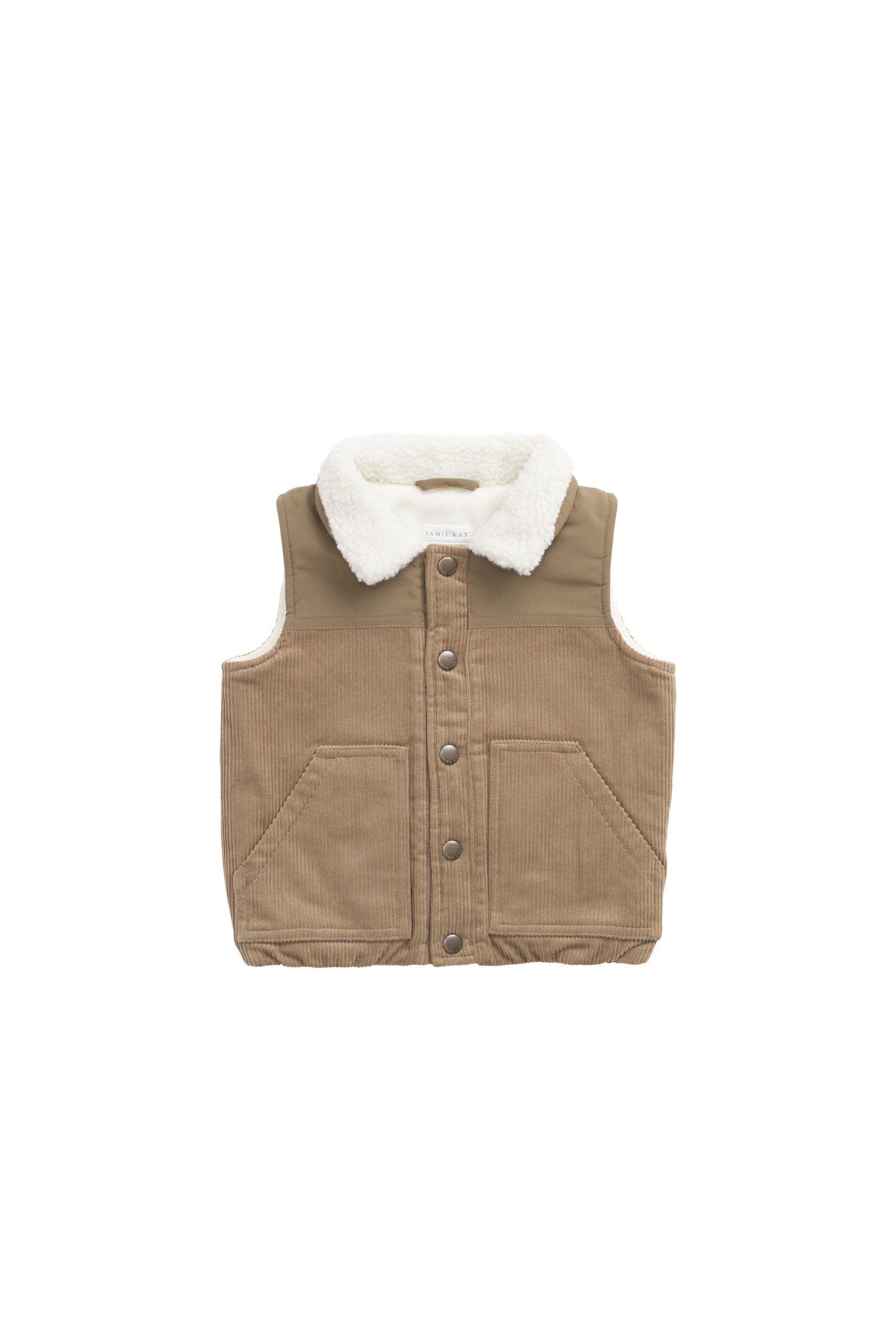 Spencer Vest - Brioche/Pecan