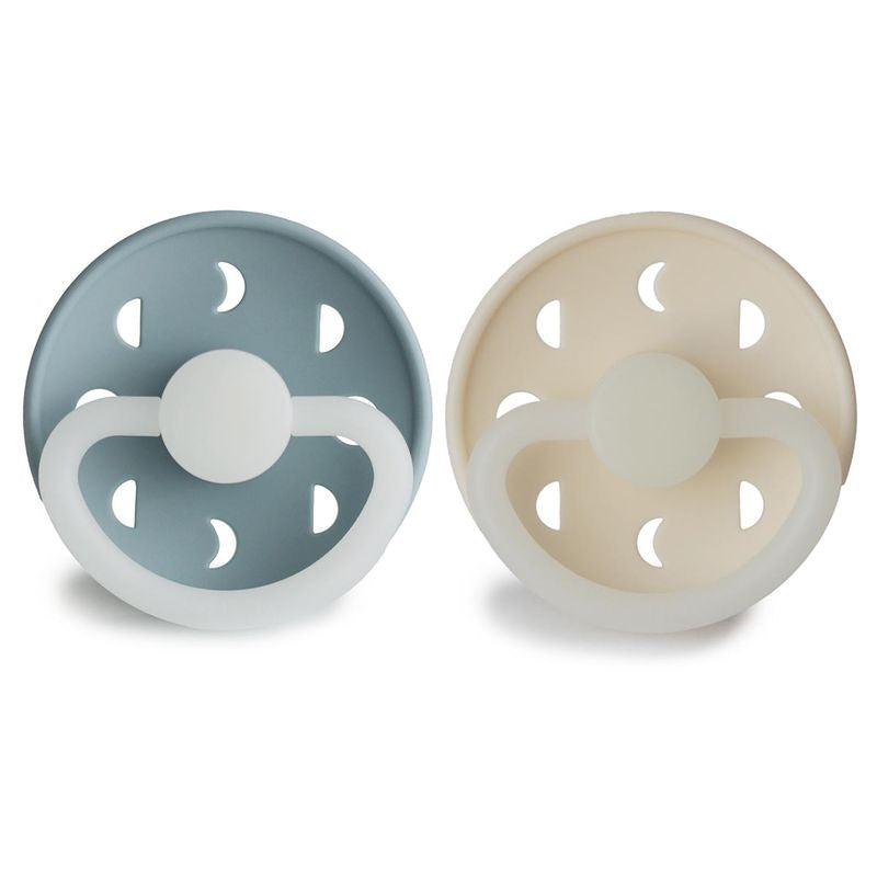 FRIGG Night Pacifier 2 Pack Silicone