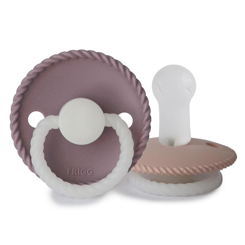 FRIGG Night Pacifier 2 Pack Silicone