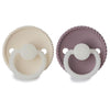 FRIGG Night Pacifier 2 Pack Silicone