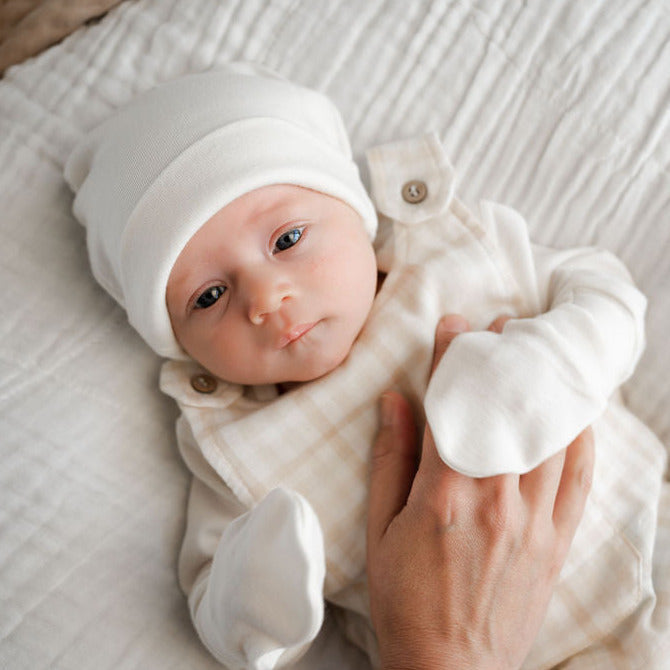 Organic Baby Beanie (Double Layer)