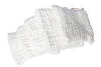 Organic Cotton Reusable Baby Wipes (5-Pack)