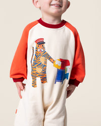 Tiger the Postie Romper