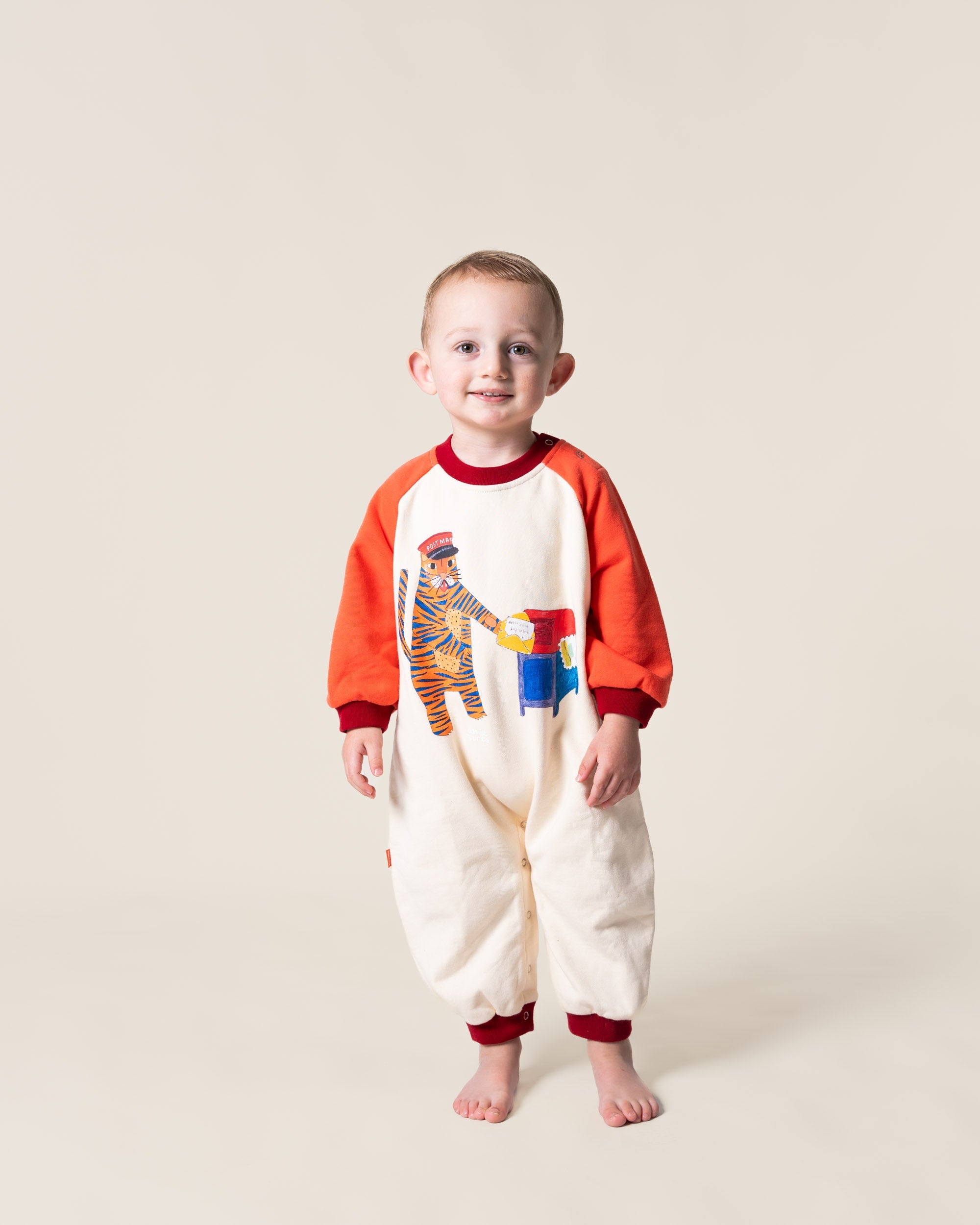 Tiger the Postie Romper