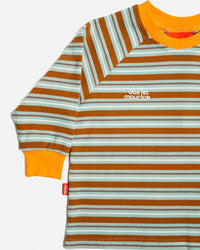 Raglan Stripe Long Sleeve T-Shirt