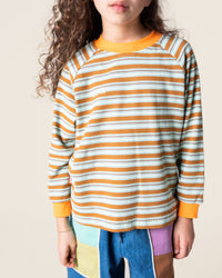 Raglan Stripe Long Sleeve T-Shirt