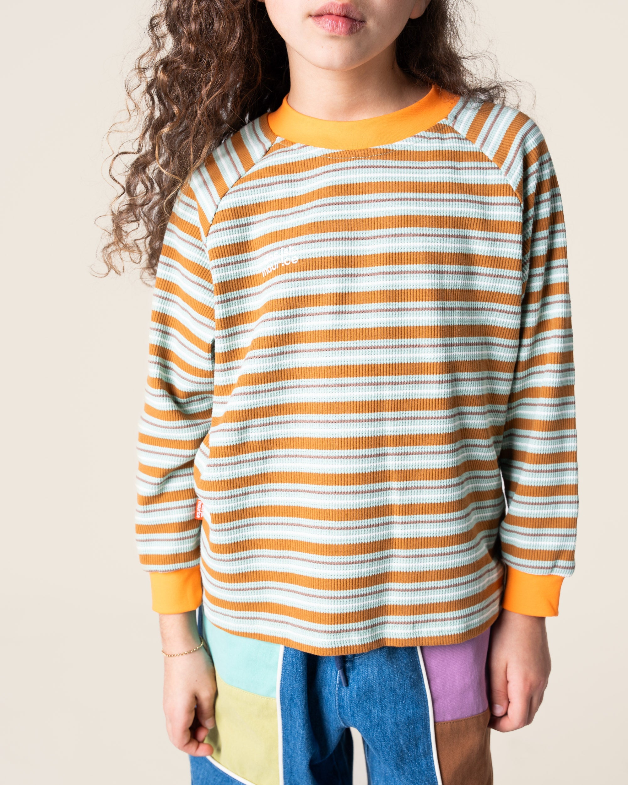 Raglan Stripe Long Sleeve T-Shirt