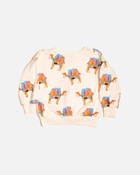 French Terry Pullover Carmen the Camel