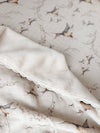 Nightingale Fur Lined Cot Blanket