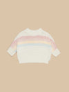 RAINBOW STRIPE KNIT JUMPER